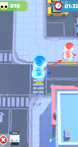 龙卷风对决战斗竞技场