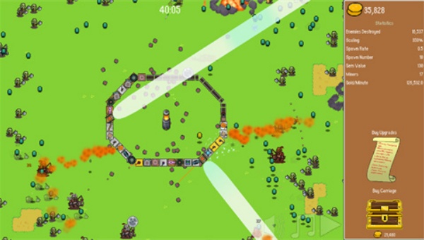 火车突袭放置塔防