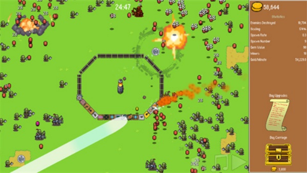 火车突袭放置塔防