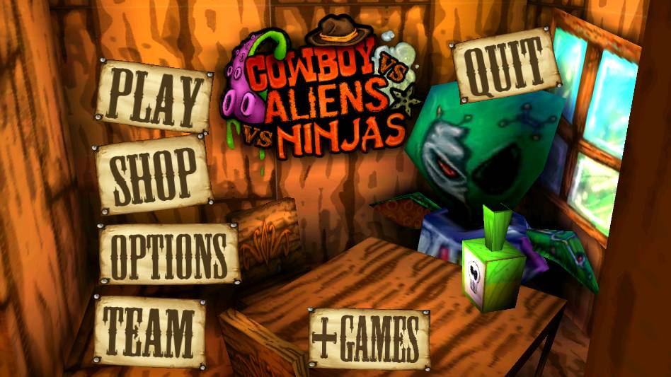 牛仔大战外星人