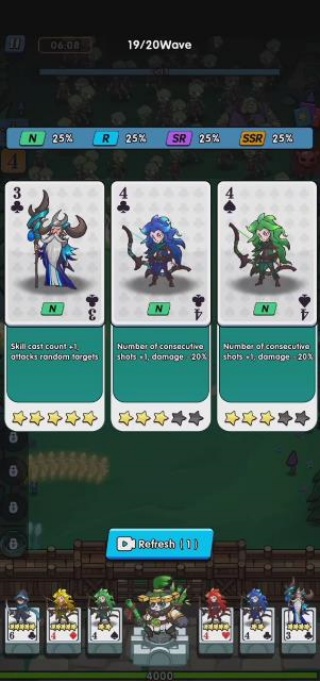 堡垒前线纸牌英雄塔防