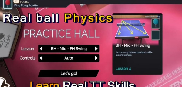 真实乒乓球