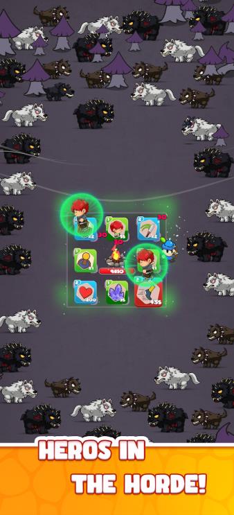 卡牌突袭跑者防御1