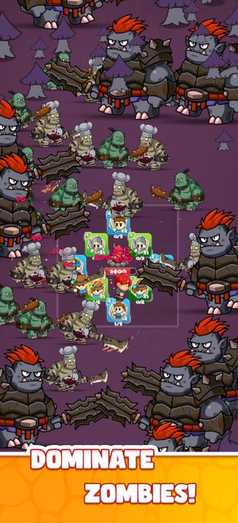 卡牌突袭跑者防御4