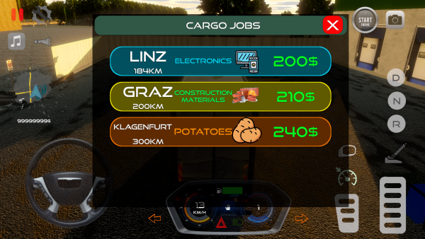 卡车模拟欧洲驾驶