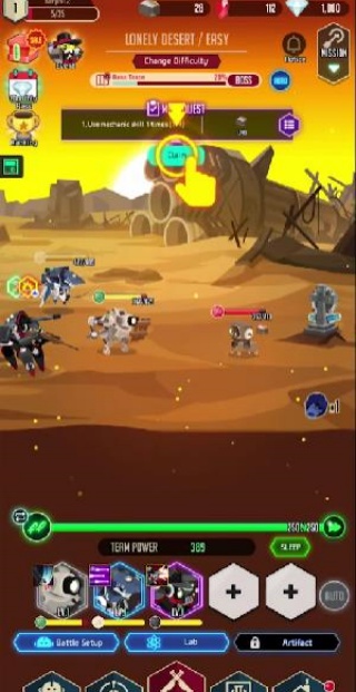 机械战争放置型RPG