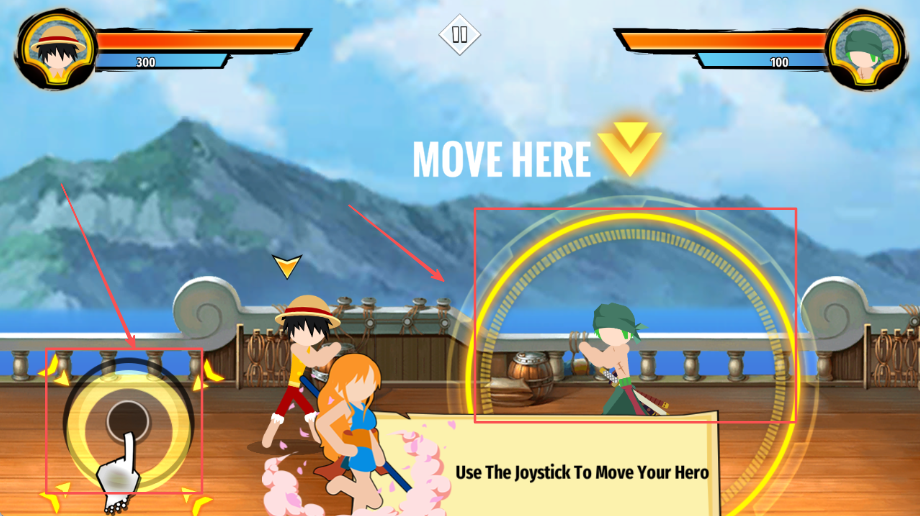 火柴人海贼王战斗