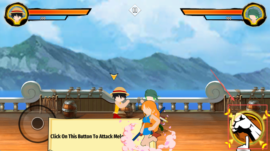 火柴人海贼王战斗