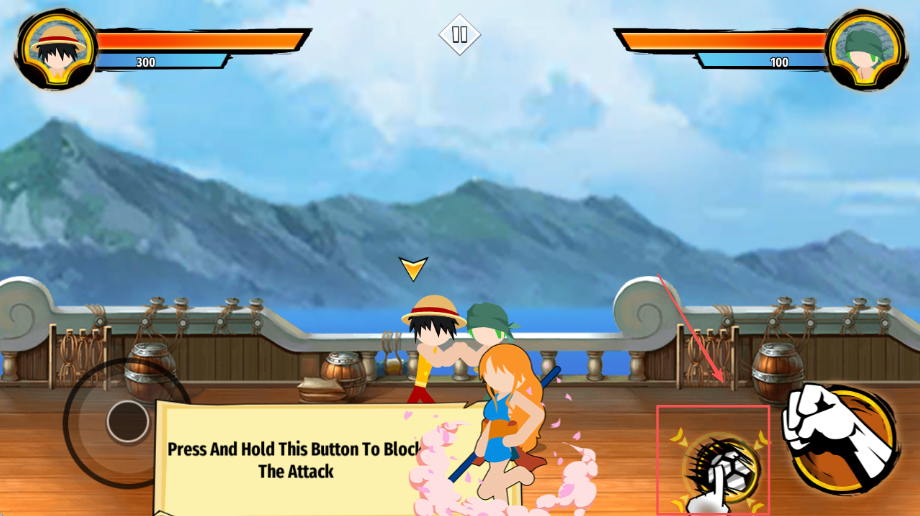 火柴人海贼王战斗