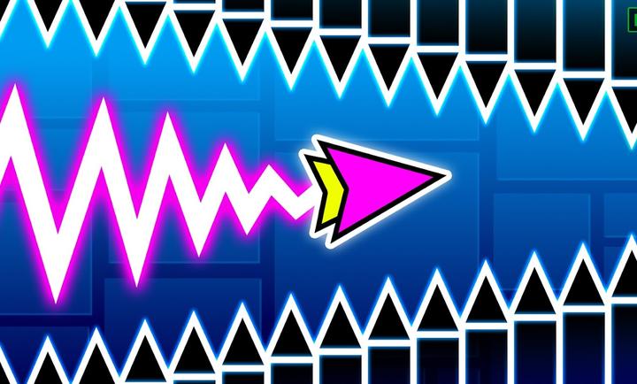 波浪冲刺几何箭头2