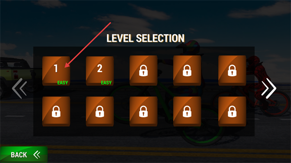 疯狂的自行车跑酷