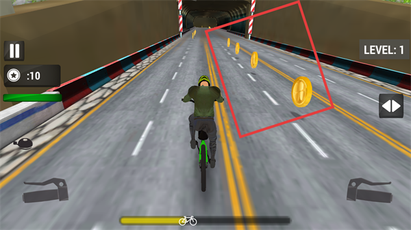 疯狂的自行车跑酷