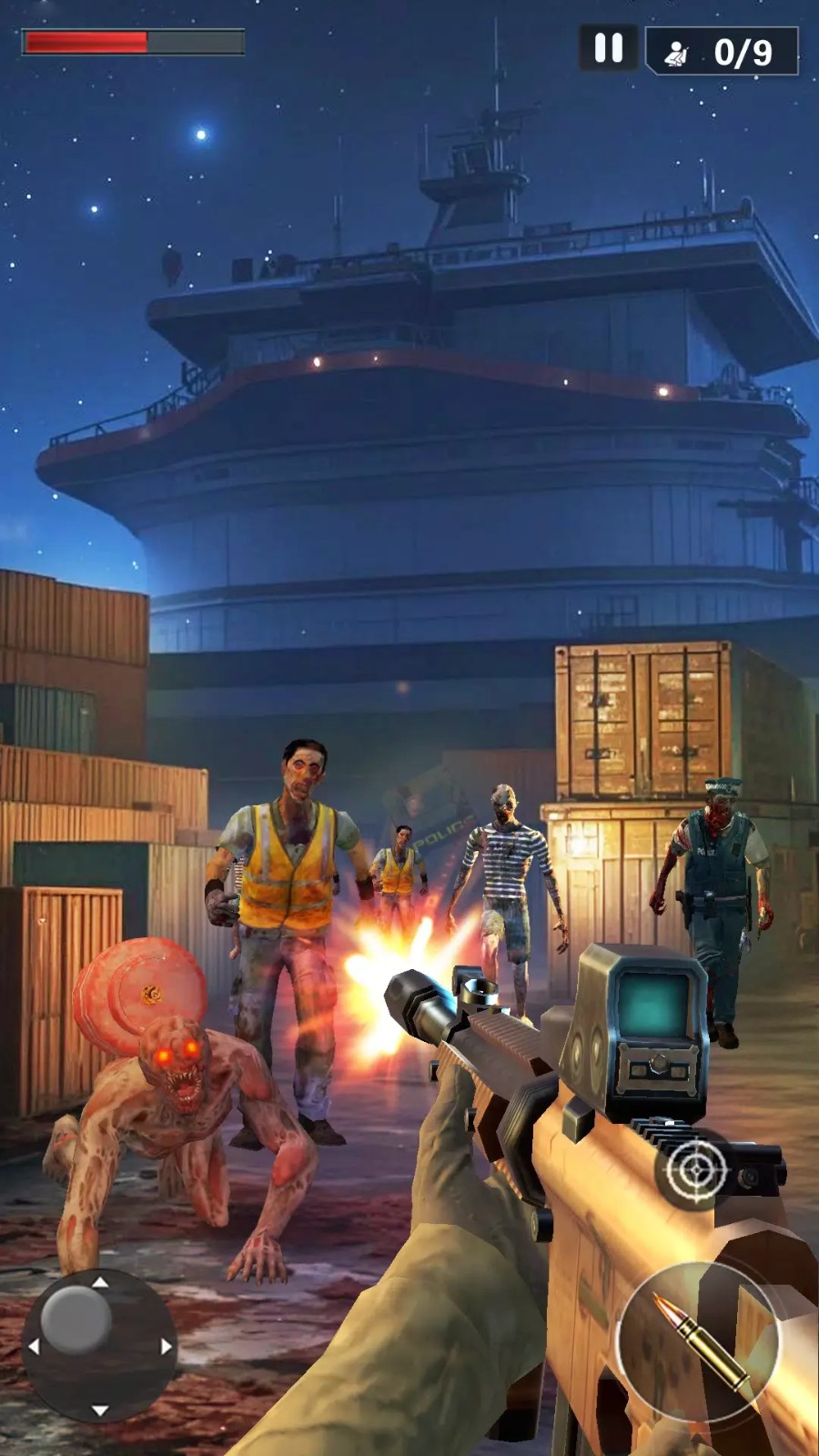 僵尸突袭火力射击3