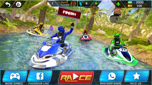 水上摩托艇竞赛3D