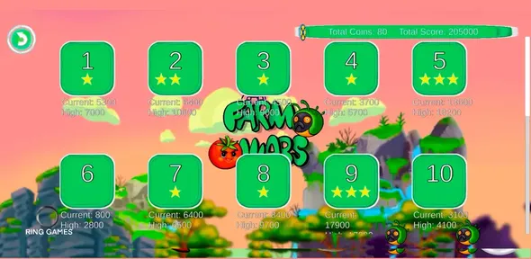 农场防御弹弓大战1