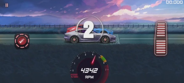 氮气速度车队直线竞速赛