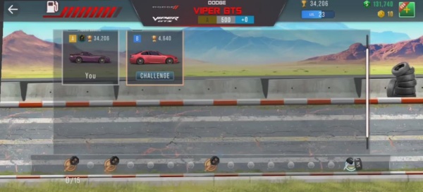 氮气速度车队直线竞速赛