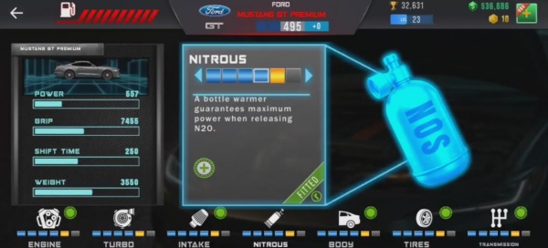 氮气速度车队直线竞速赛