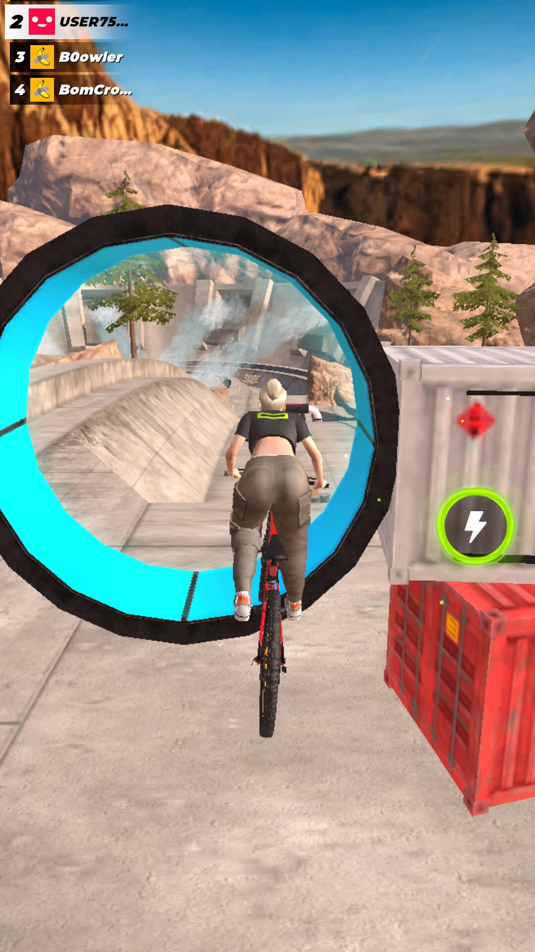 自行车跑酷模拟1