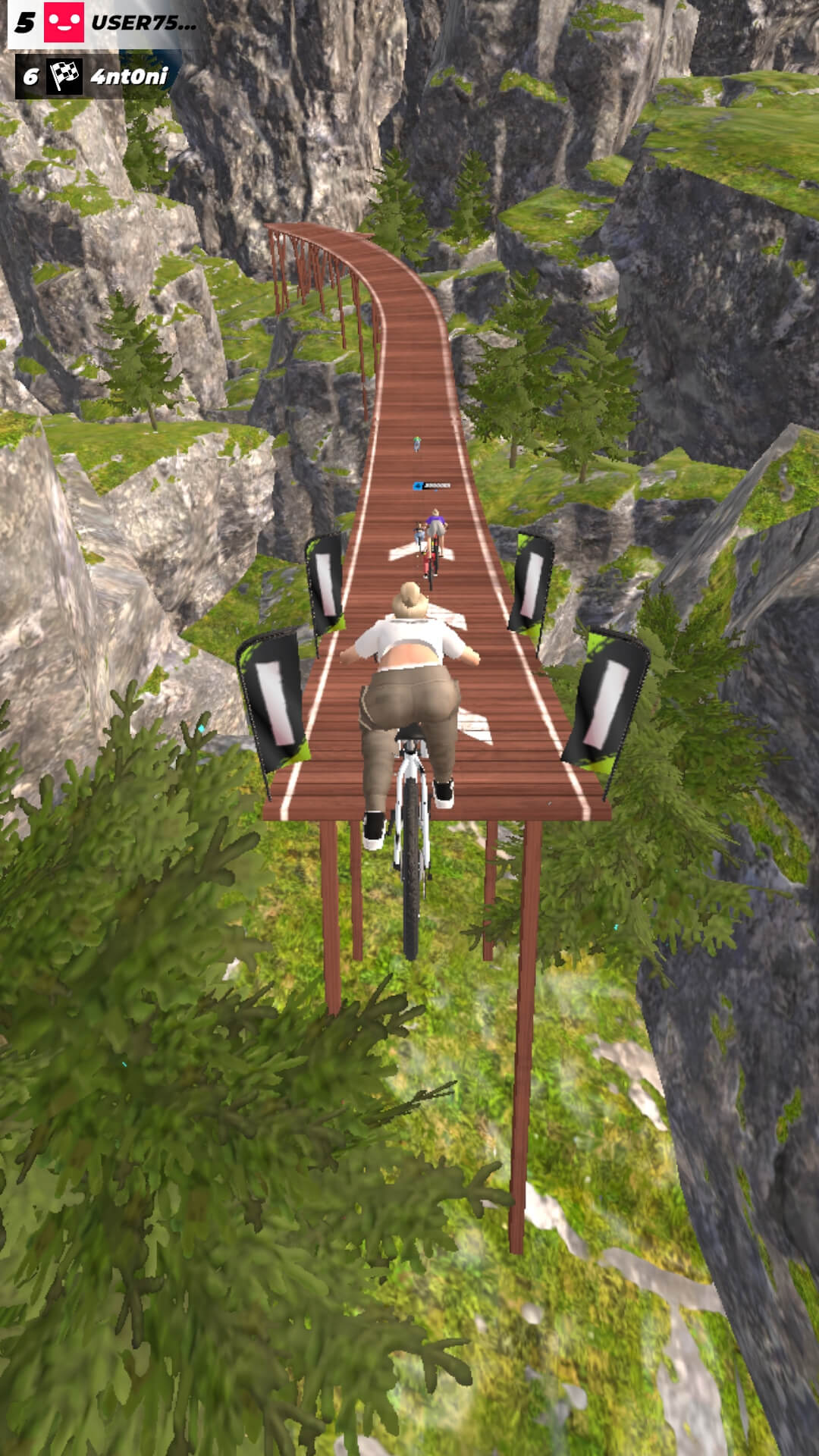 自行车跑酷模拟4