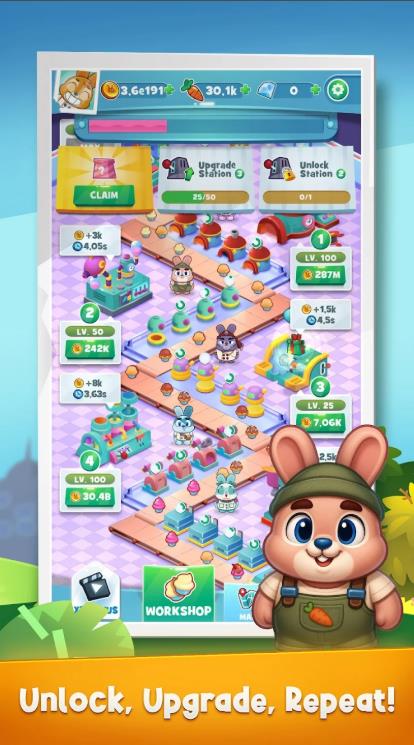 毛茸茸小兔子蛋糕大亨2