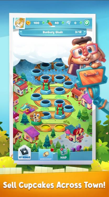 毛茸茸小兔子蛋糕大亨3