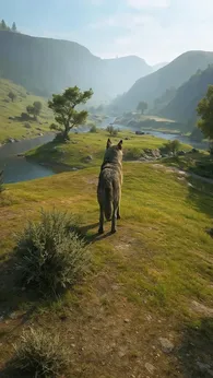 狼群生存野外狩猎3