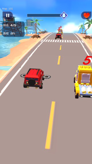 粉碎汽车机器人赛车