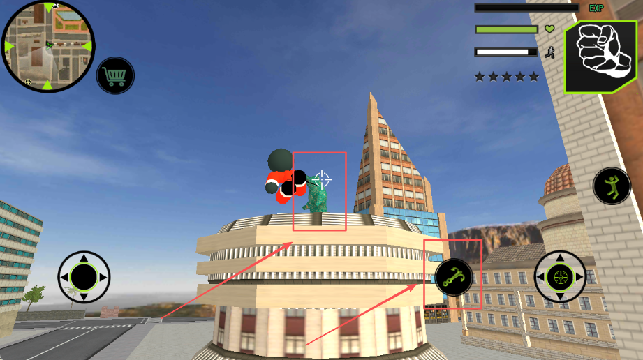 圣诞老人绳索英雄