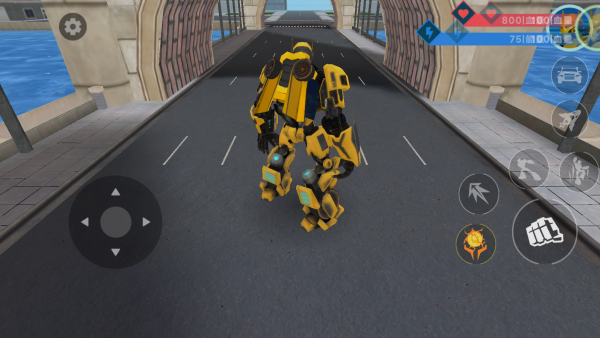 超能机器人变形