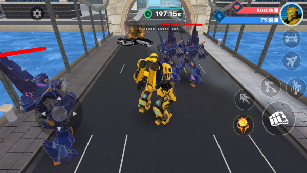 超能机器人变形