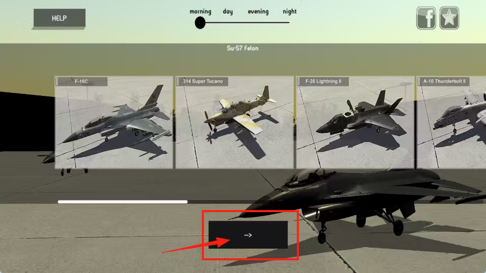 喷气式战斗飞机模拟器