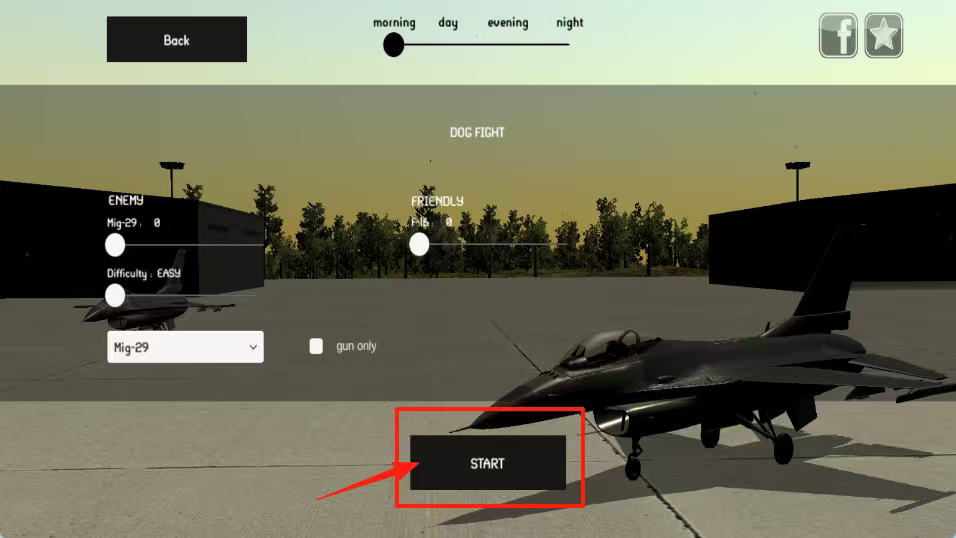 喷气式战斗飞机模拟器