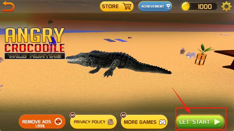 吃人鳄鱼模拟器