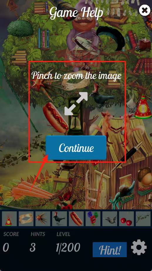 隐藏的物品幻景