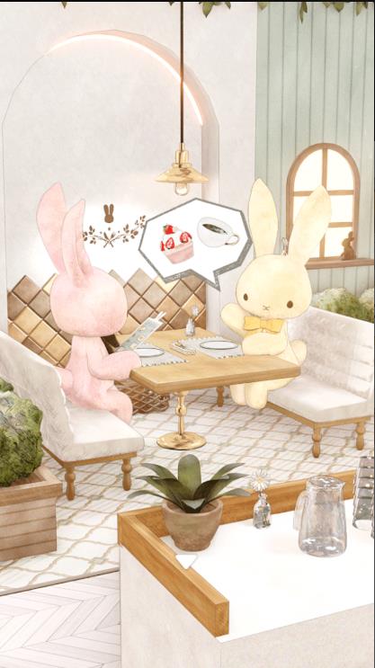 逃脱游戏兔子餐厅1