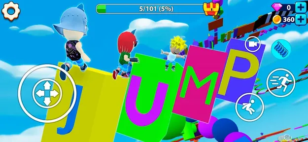 跑酷障碍赛疯狂冒险2