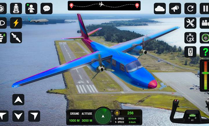 城市飞行员模拟器驾驶飞机1