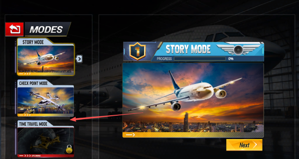 飞机飞行游戏3D