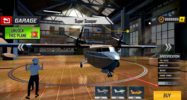 飞机飞行游戏3D