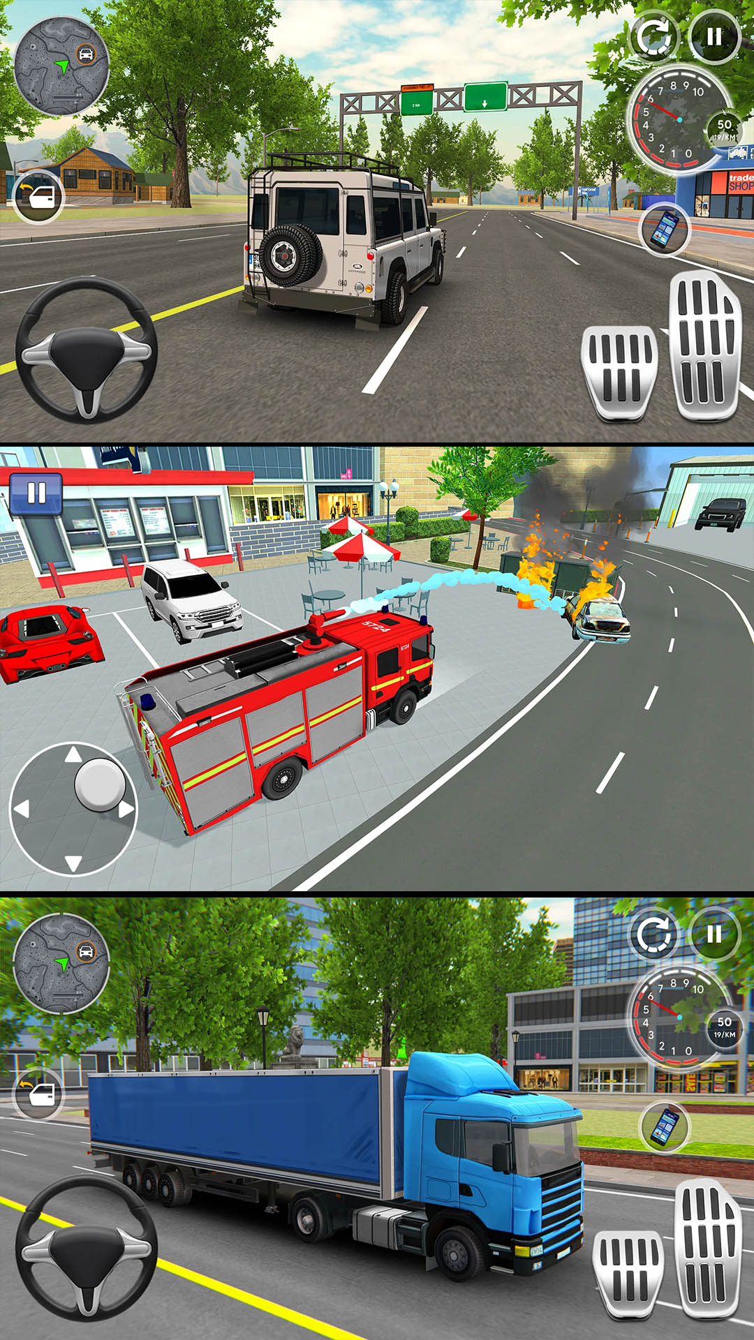 巨型汽车驾驶模拟1