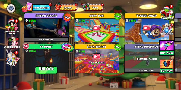 障碍挑战监狱逃亡