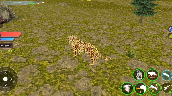 模拟野生动物生存