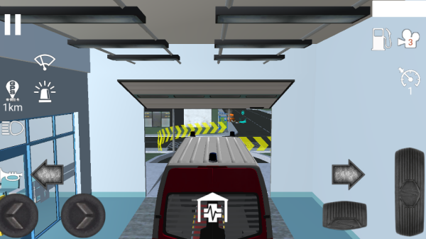 城市救护车驾驶模拟