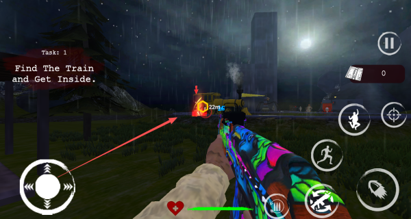 恐怖蜘蛛火车逃生