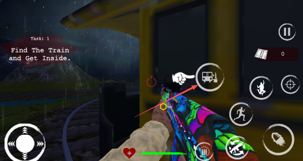 恐怖蜘蛛火车逃生