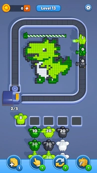 色彩射手方块分类2