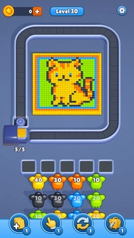 色彩射手方块分类3