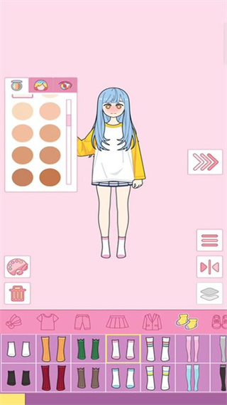 樱花下的美少女