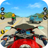 摩托车手公路赛